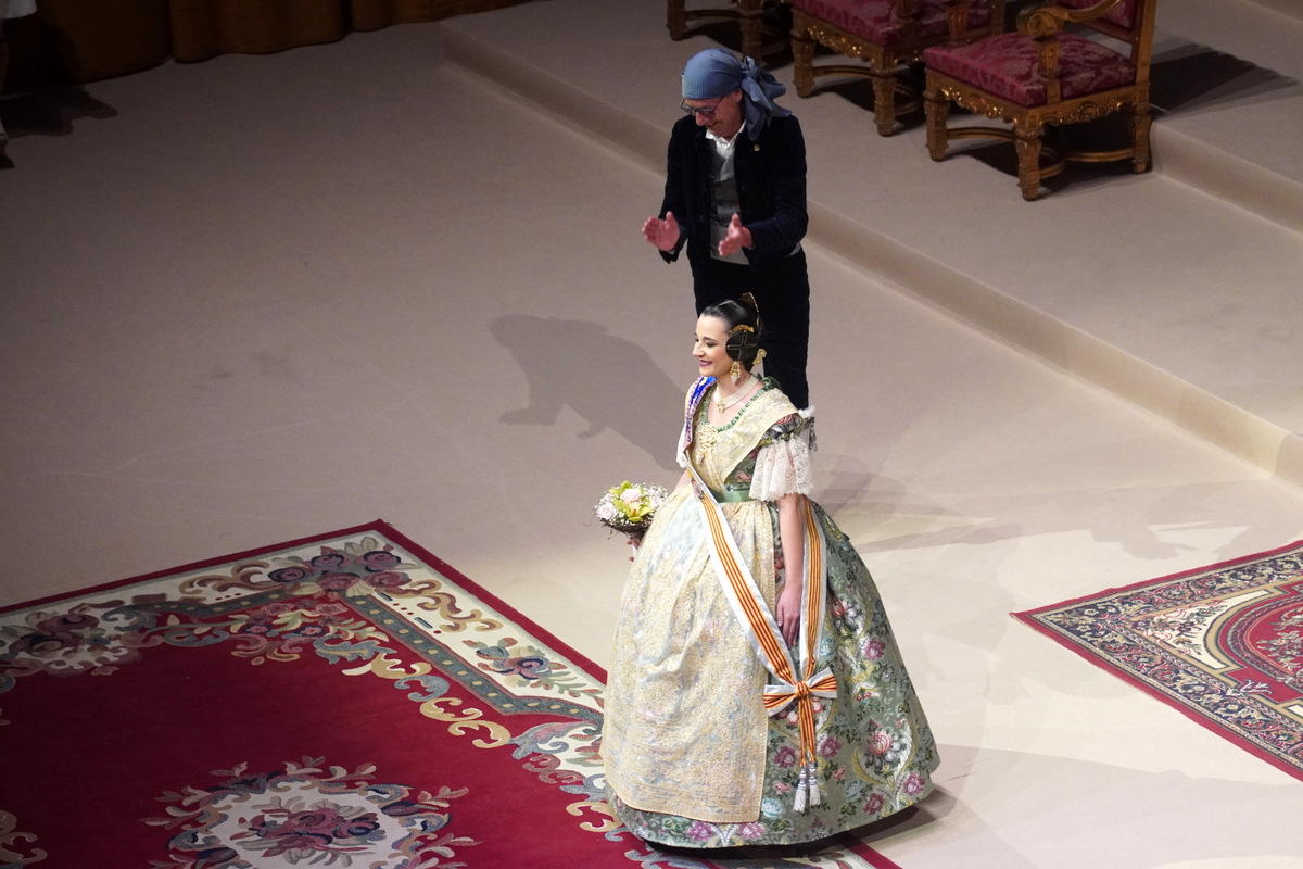 Exaltación de María Estela Arlandis como Fallera Mayor de Valencia 2024